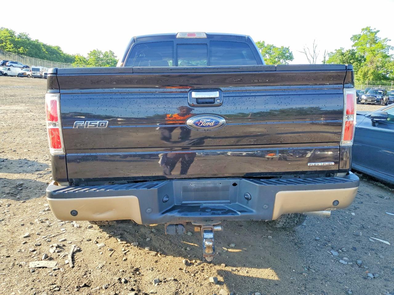2013 Ford F150 Supercrew Brown vin: 1FTFW1EF9DFB74180
