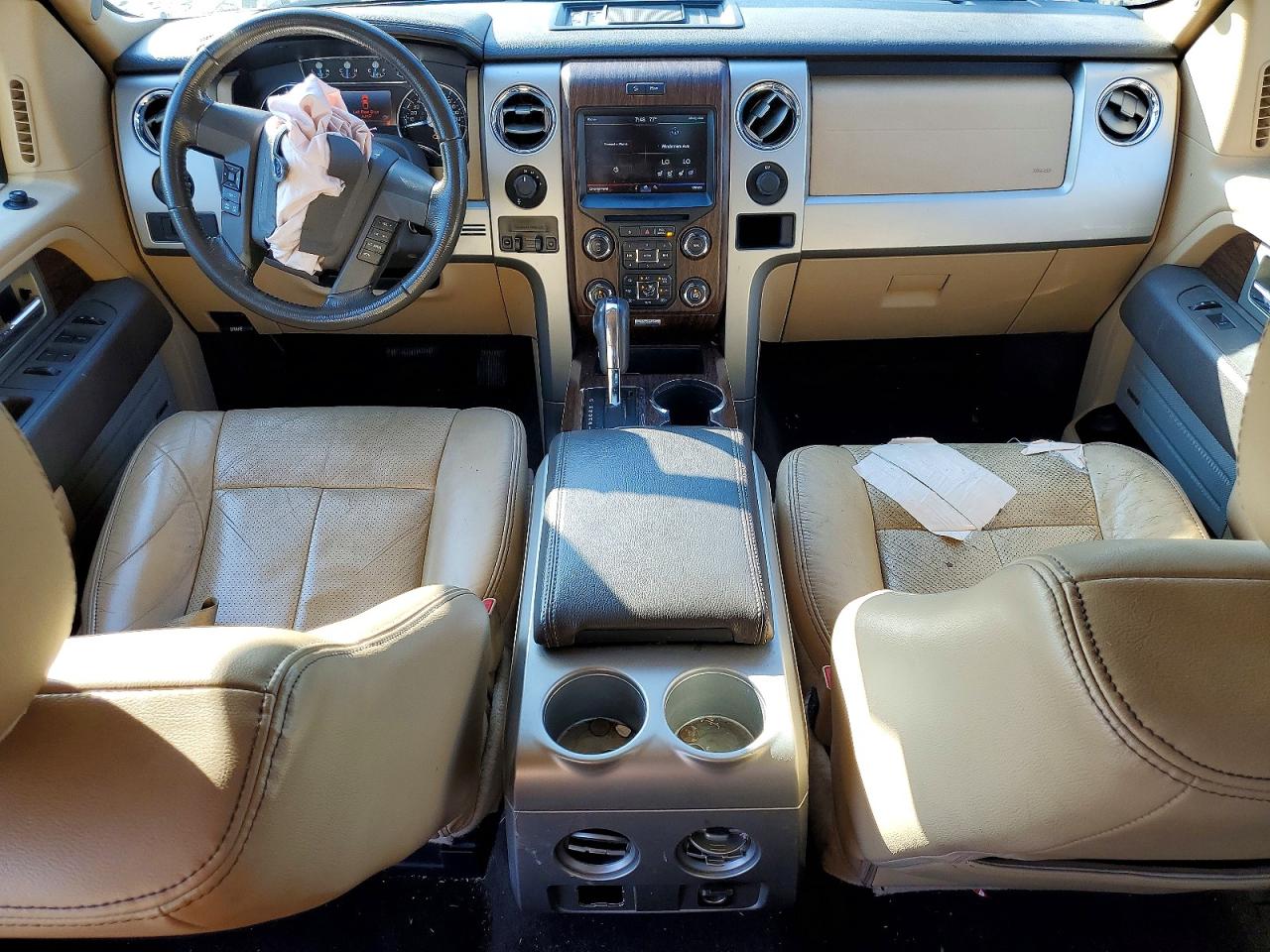 2013 Ford F150 Supercrew Brown vin: 1FTFW1EF9DFB74180