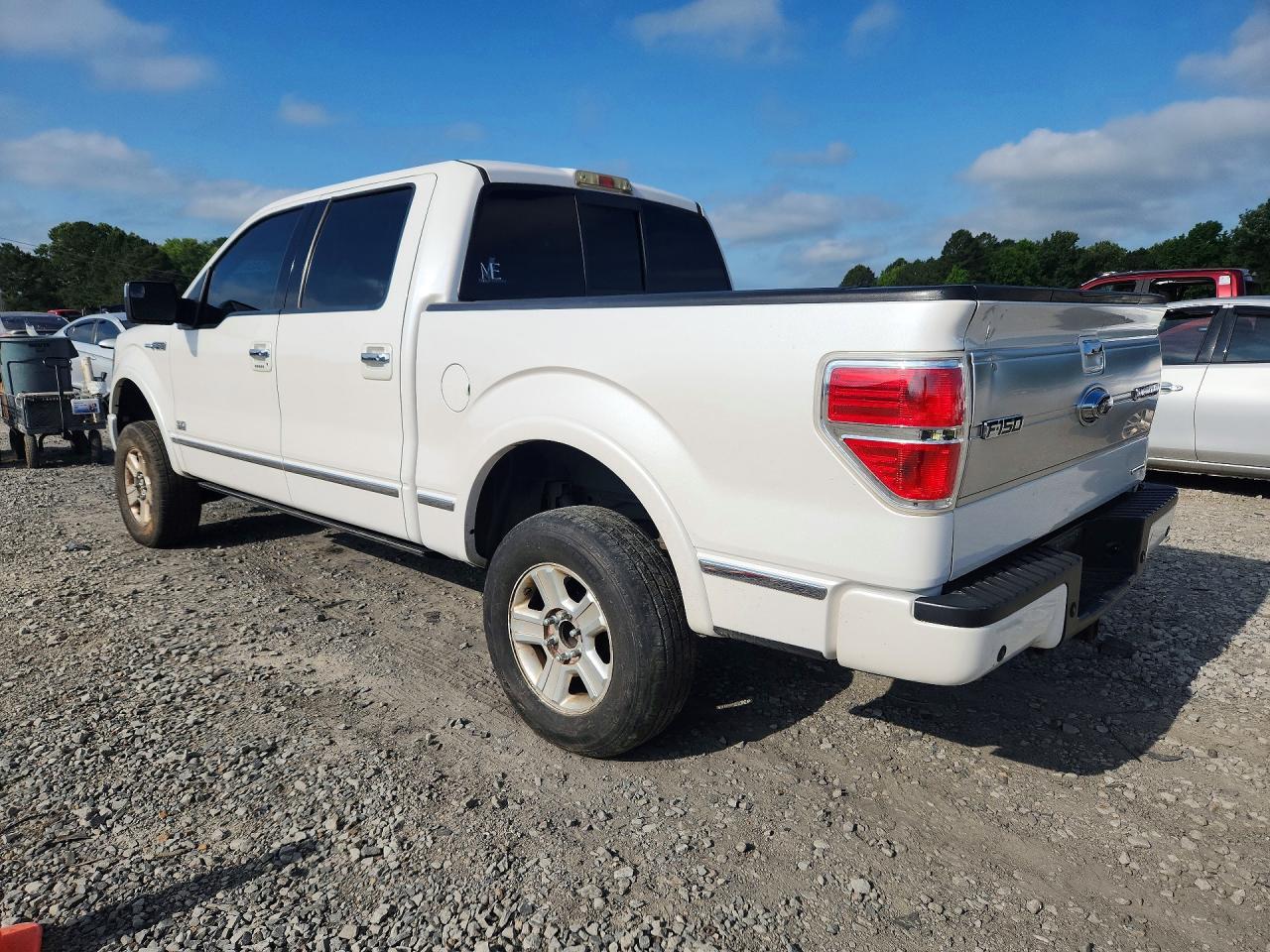 2013 Ford F150 Supercrew White vin: 1FTFW1EF9DFB80481