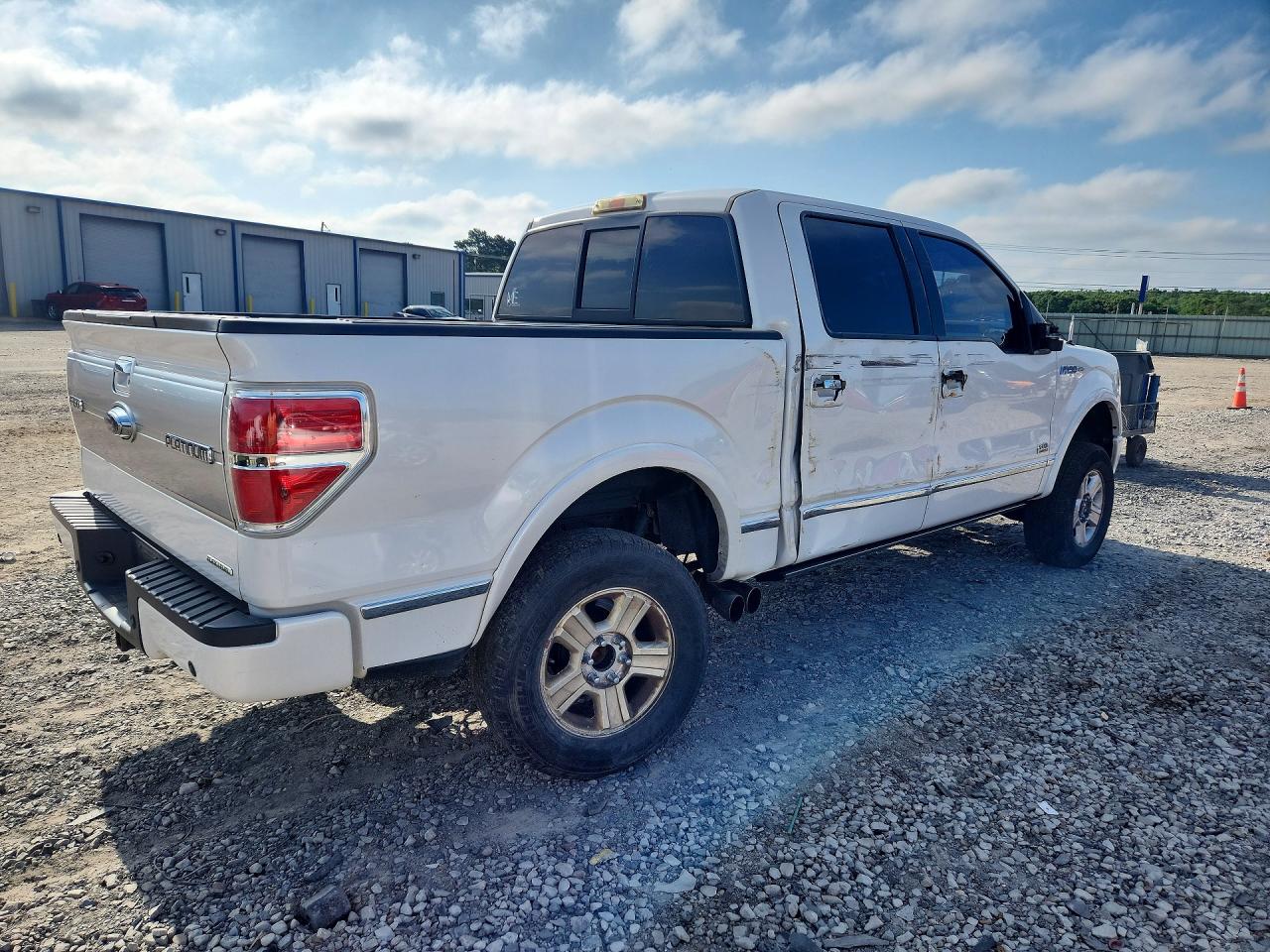 2013 Ford F150 Supercrew White vin: 1FTFW1EF9DFB80481