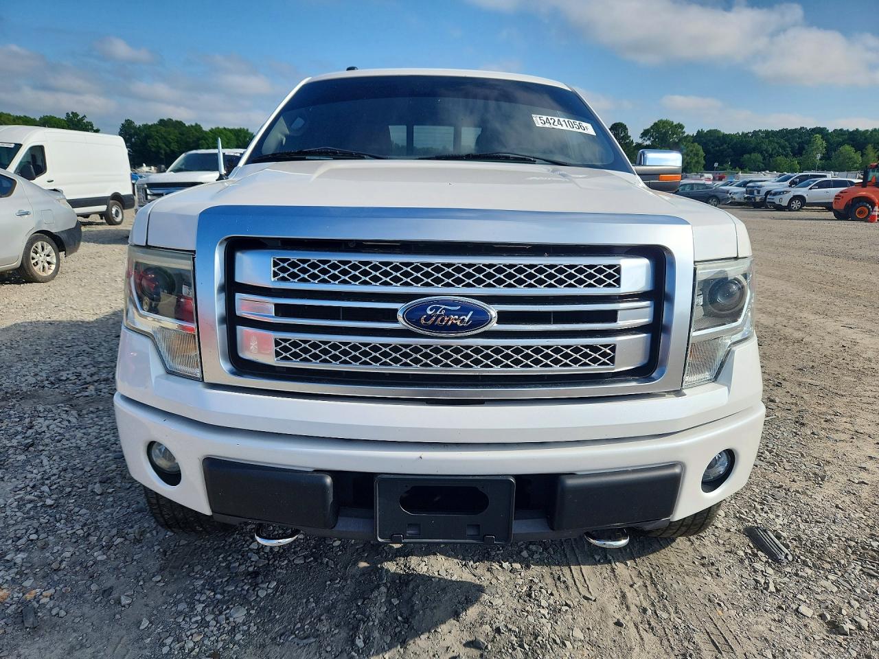 2013 Ford F150 Supercrew White vin: 1FTFW1EF9DFB80481