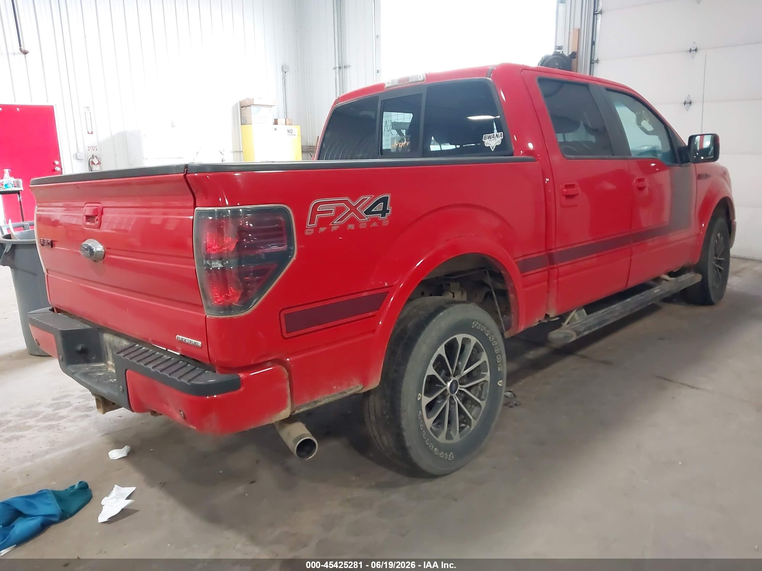 2013 Ford F-150 Fx4/king Ranch/lariat/platinum/xl/xlt Red vin: 1FTFW1EF9DFC80757