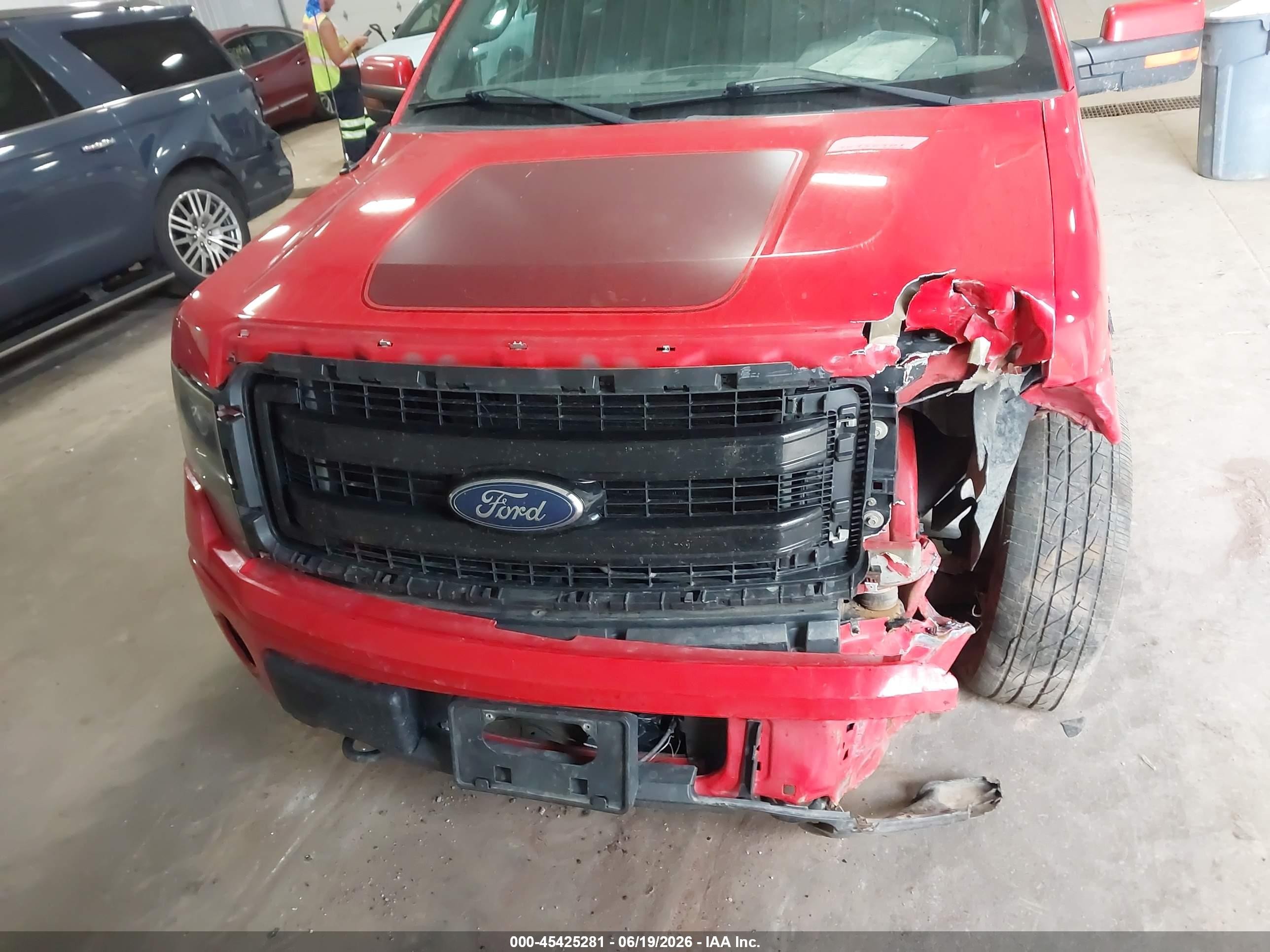 2013 Ford F-150 Fx4/king Ranch/lariat/platinum/xl/xlt Red vin: 1FTFW1EF9DFC80757