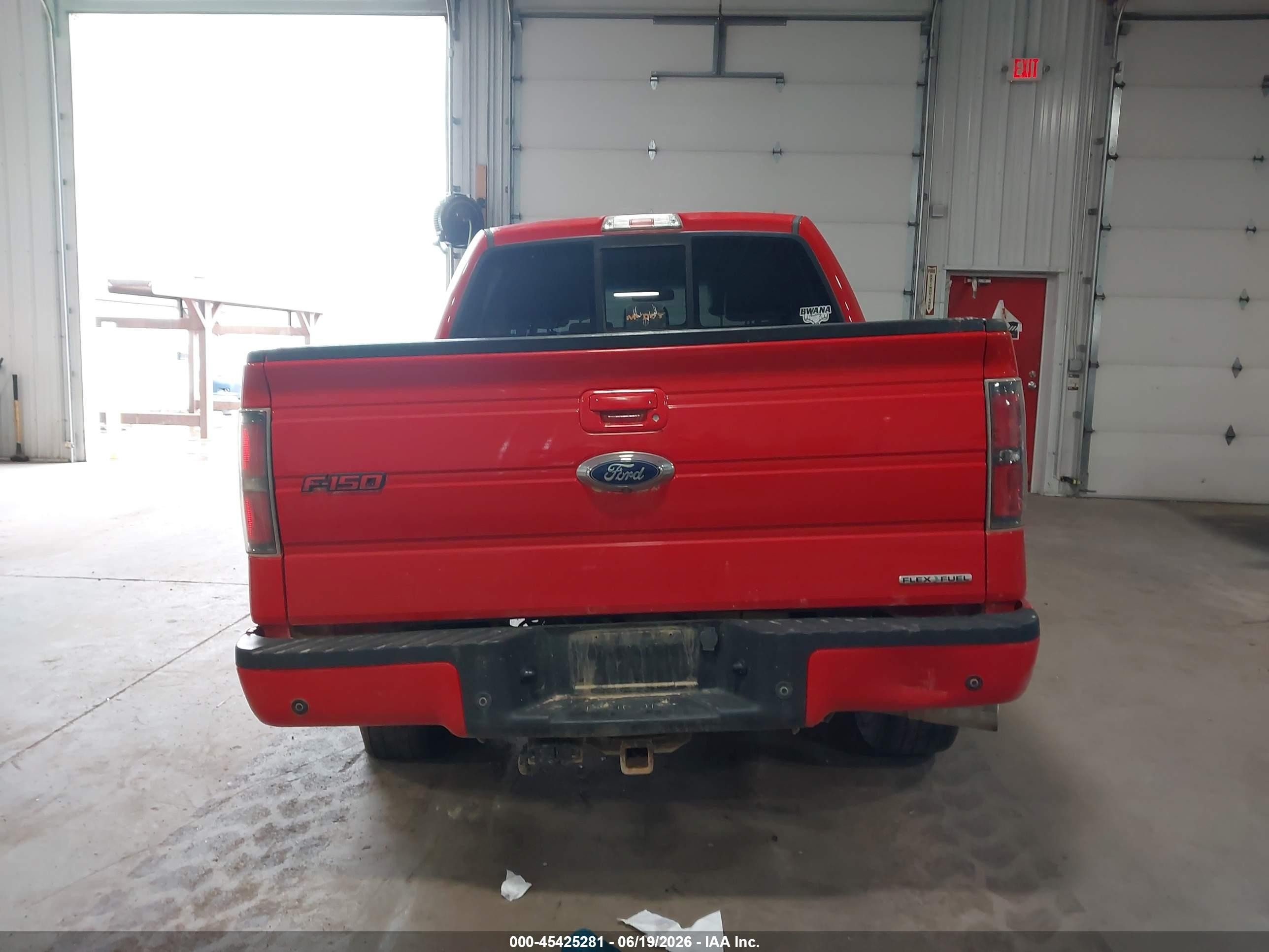 2013 Ford F-150 Fx4/king Ranch/lariat/platinum/xl/xlt Red vin: 1FTFW1EF9DFC80757