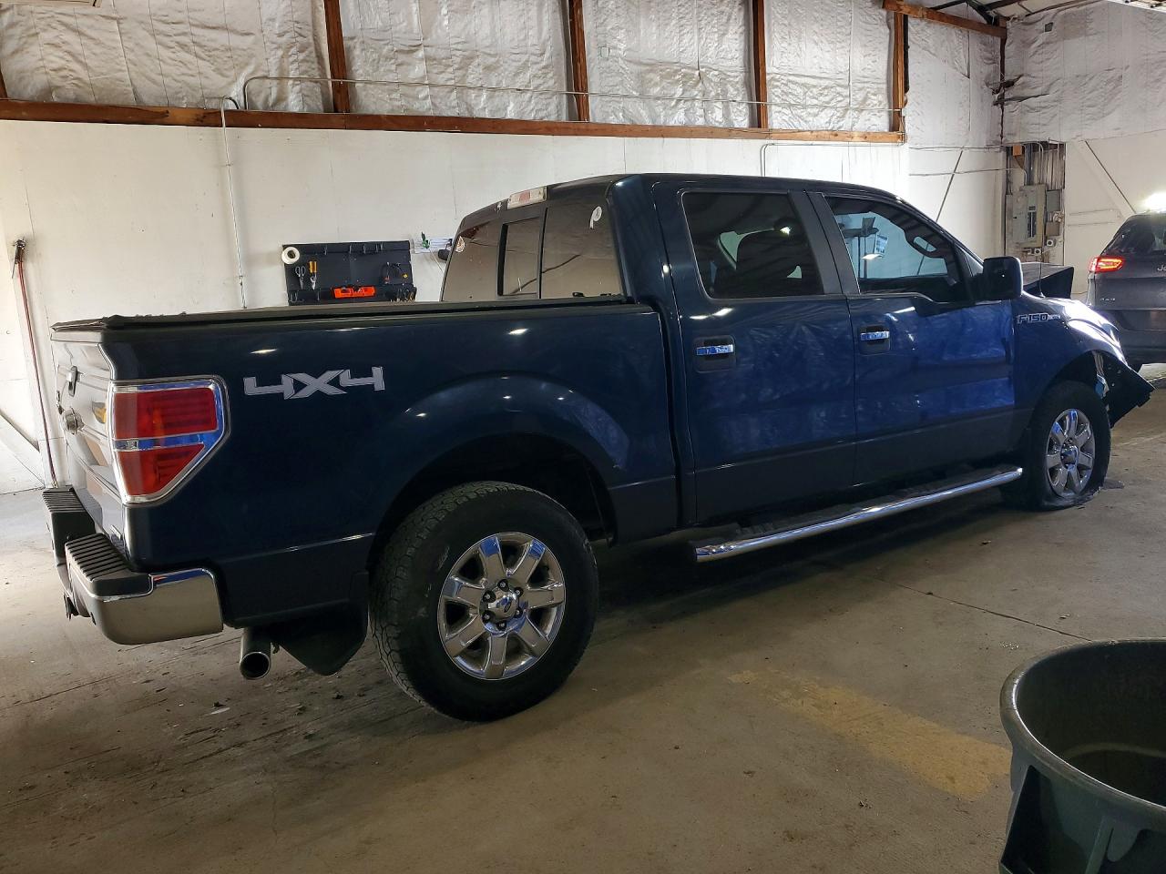 2013 Ford F150 Supercrew Blue vin: 1FTFW1EF9DFD66621