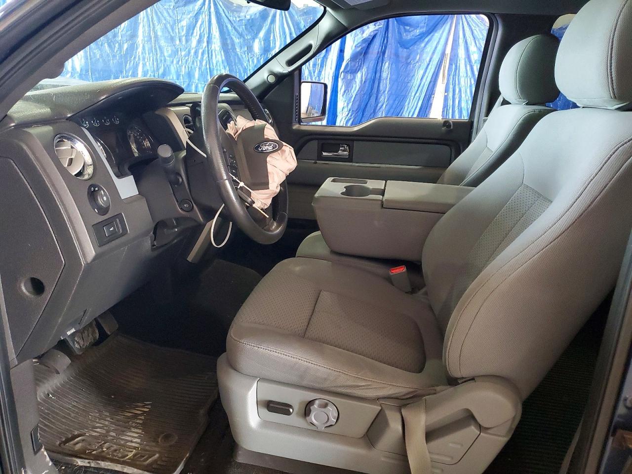 2013 Ford F150 Supercrew Blue vin: 1FTFW1EF9DFD66621