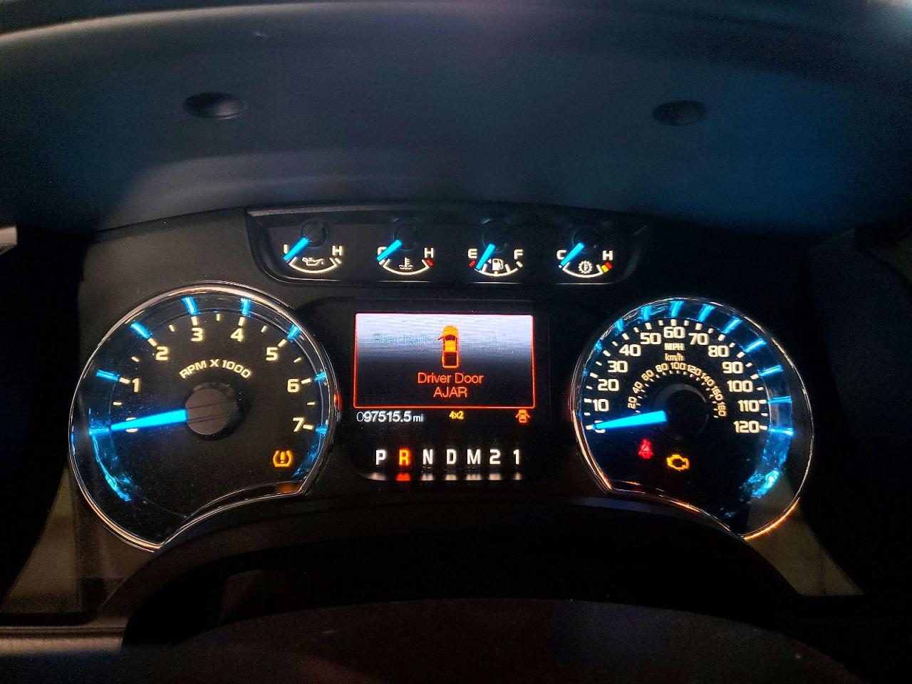 2013 Ford F150 Supercrew Blue vin: 1FTFW1EF9DFD66621