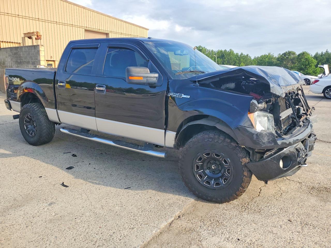 2013 Ford F150 Supercrew Black vin: 1FTFW1EF9DKD19631
