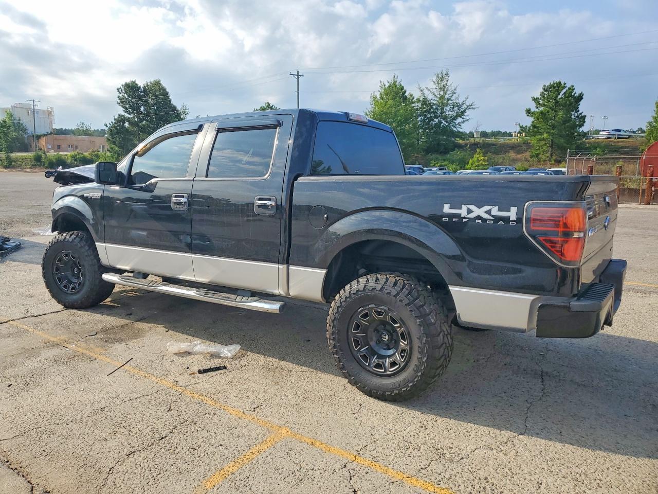 2013 Ford F150 Supercrew Black vin: 1FTFW1EF9DKD19631
