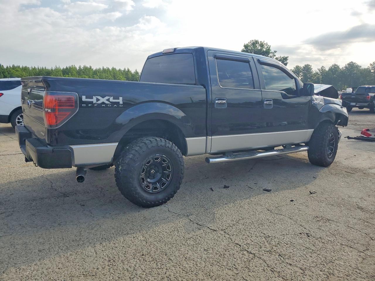 2013 Ford F150 Supercrew Black vin: 1FTFW1EF9DKD19631