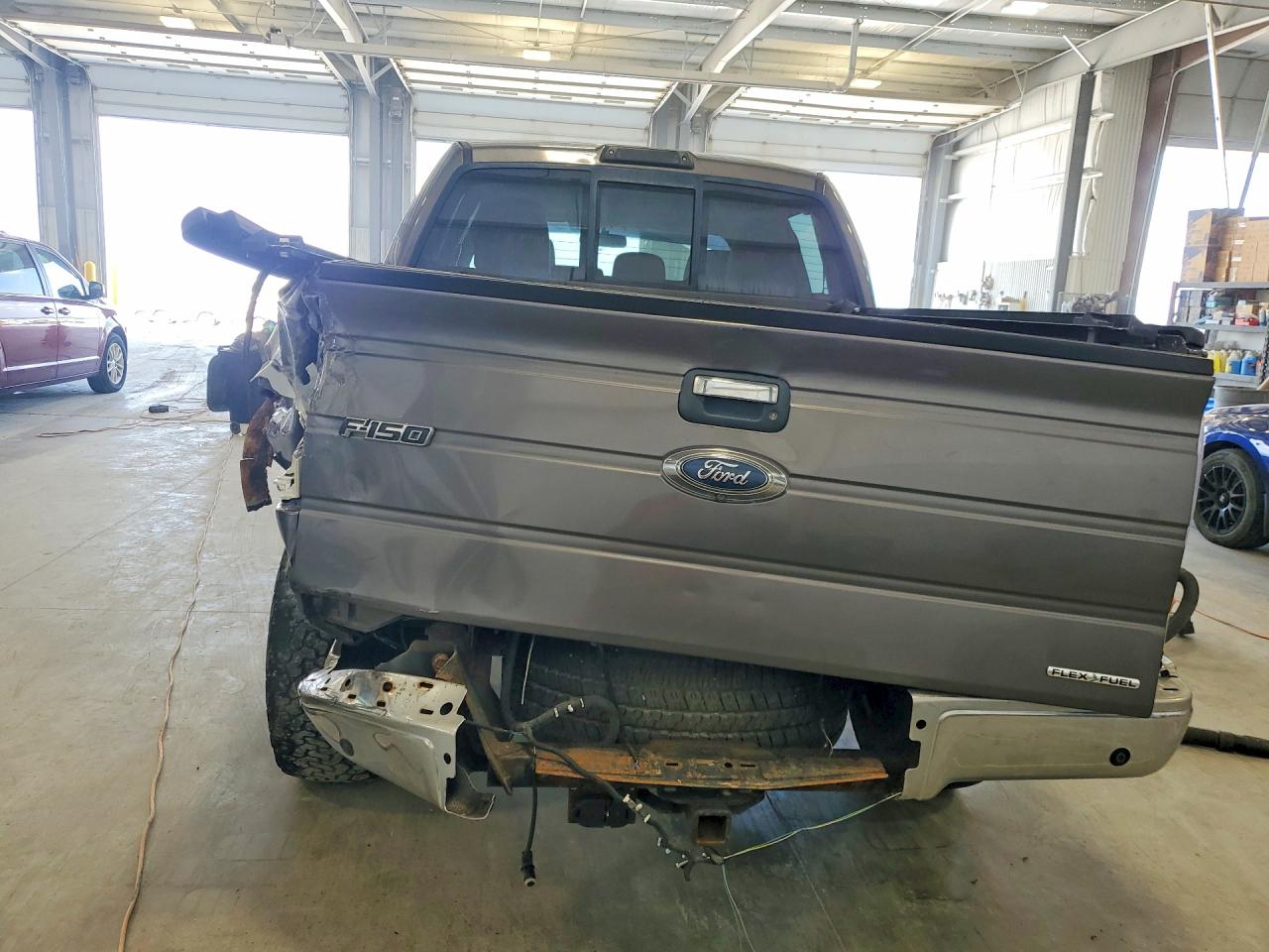 2013 Ford F150 Supercrew Gray vin: 1FTFW1EF9DKD41970