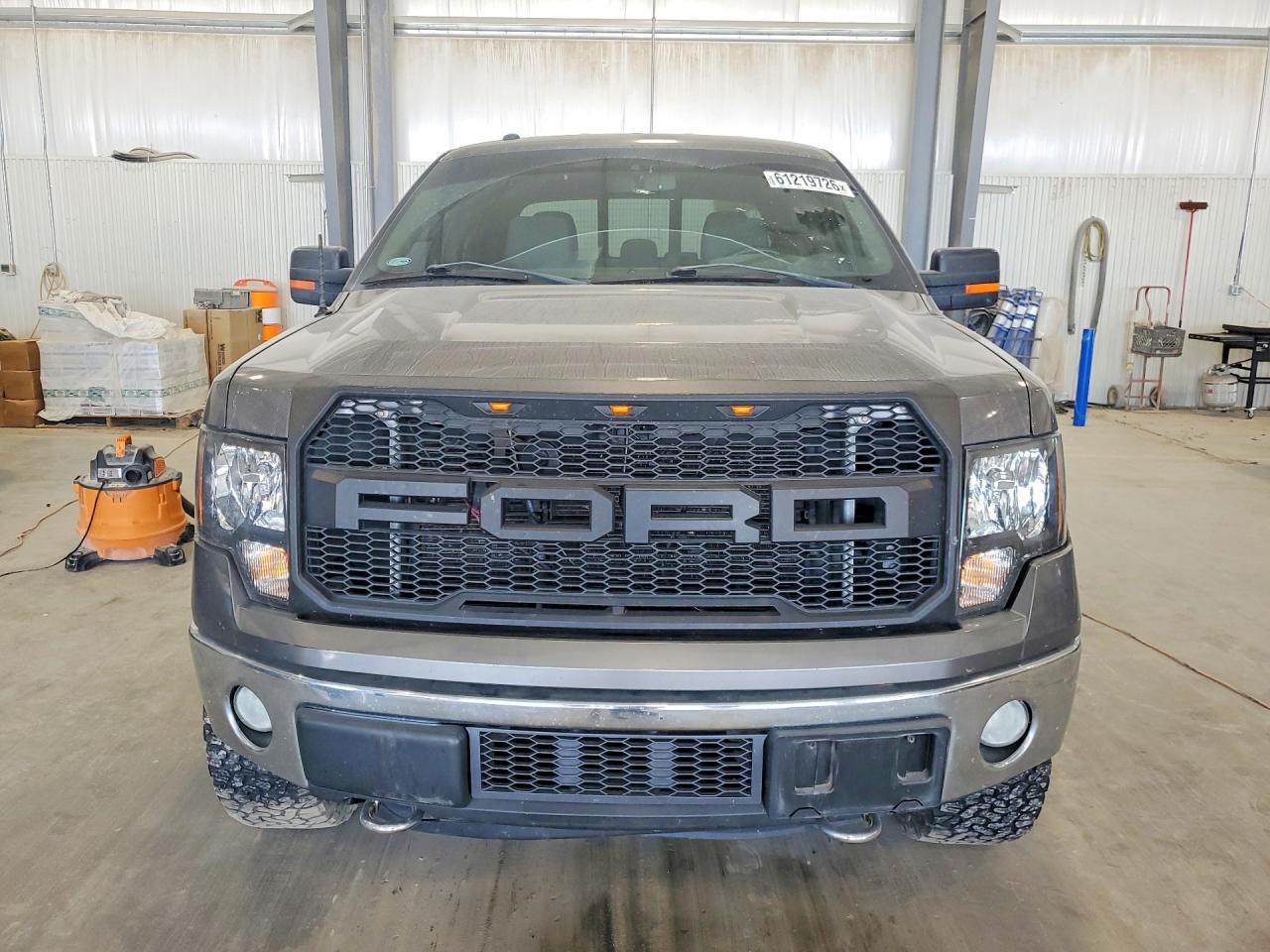 2013 Ford F150 Supercrew Gray vin: 1FTFW1EF9DKD41970