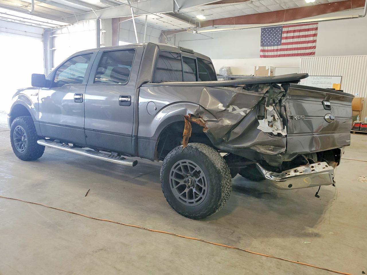 2013 Ford F150 Supercrew Gray vin: 1FTFW1EF9DKD41970