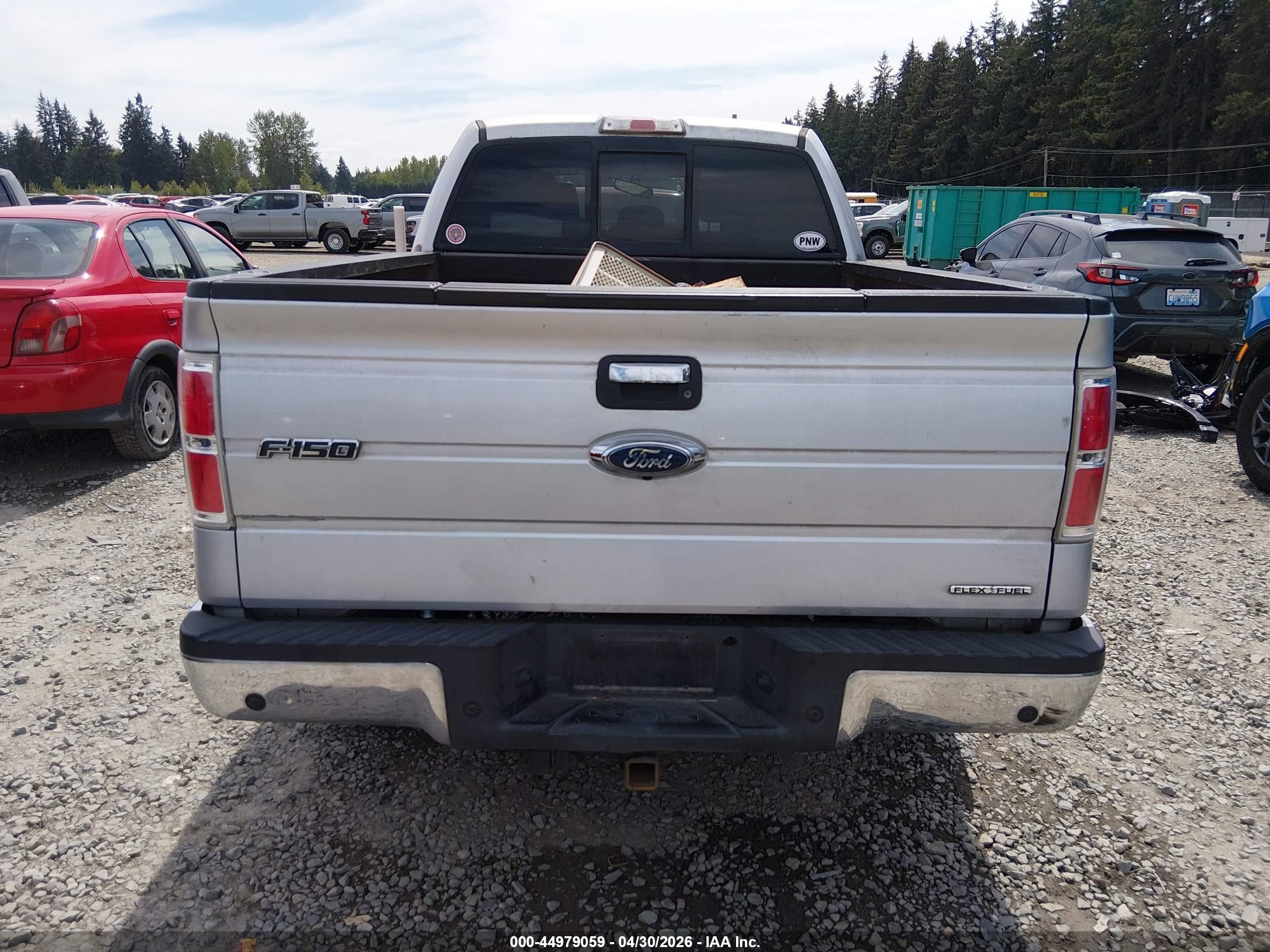 2013 Ford F-150 Xlt Silver vin: 1FTFW1EF9DKD55044