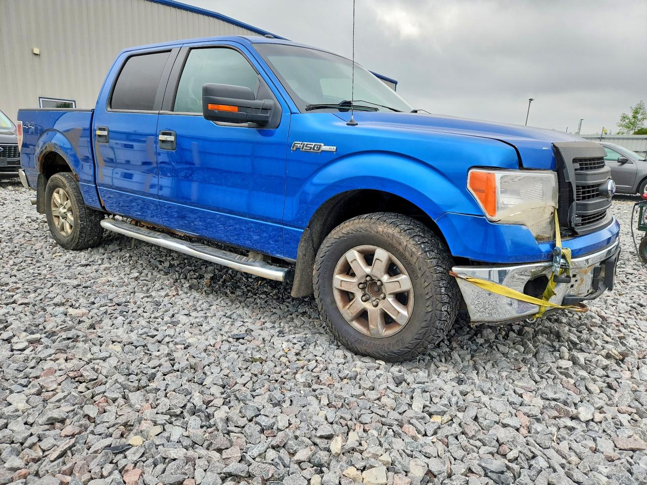 2013 Ford F150 Supercrew Blue vin: 1FTFW1EF9DKD81983