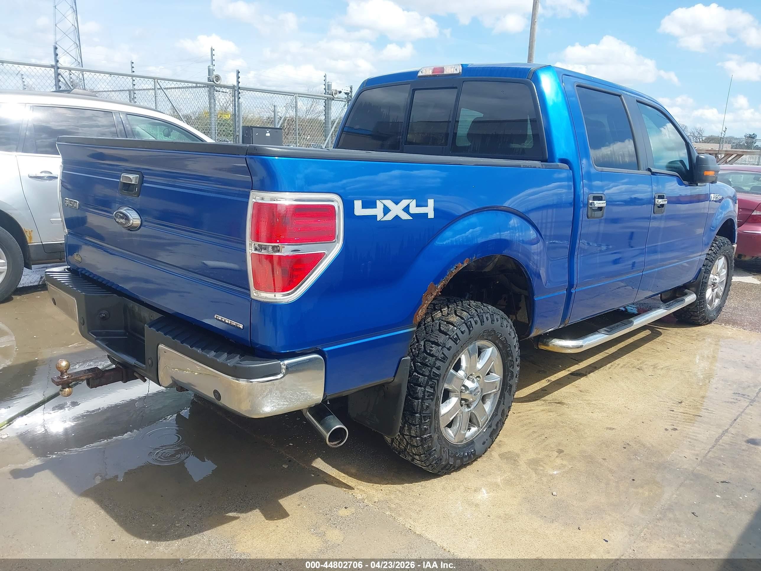 2013 Ford F-150 Xlt Синий vin: 1FTFW1EF9DKD93700
