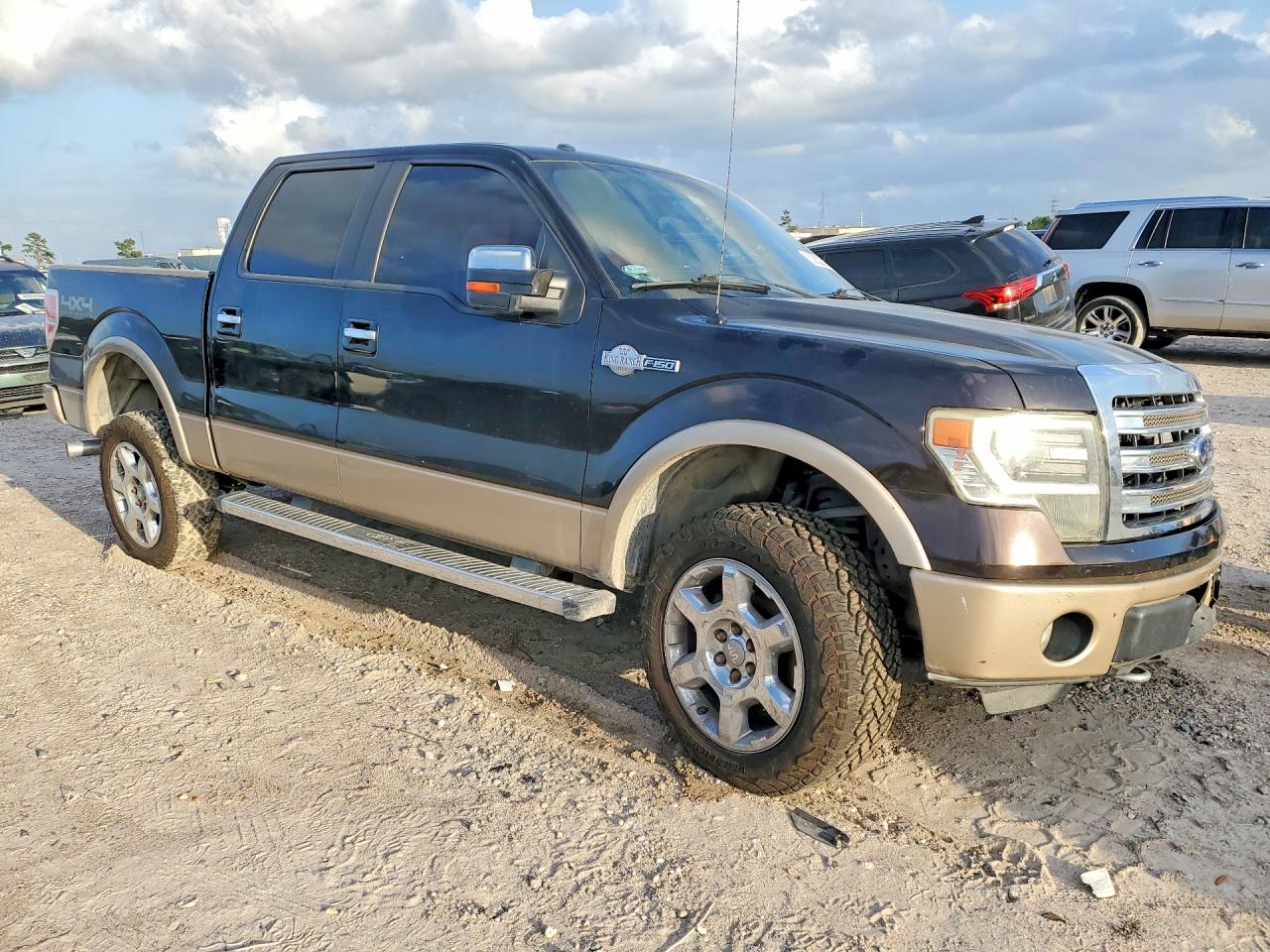 2013 Ford F150 Supercrew Brown vin: 1FTFW1EF9DKE22693