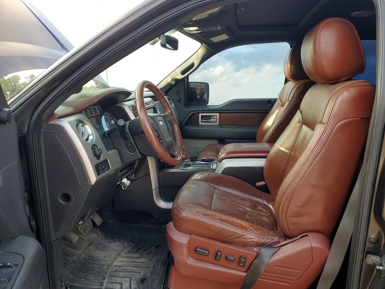 2013 Ford F150 Supercrew Brown vin: 1FTFW1EF9DKE22693
