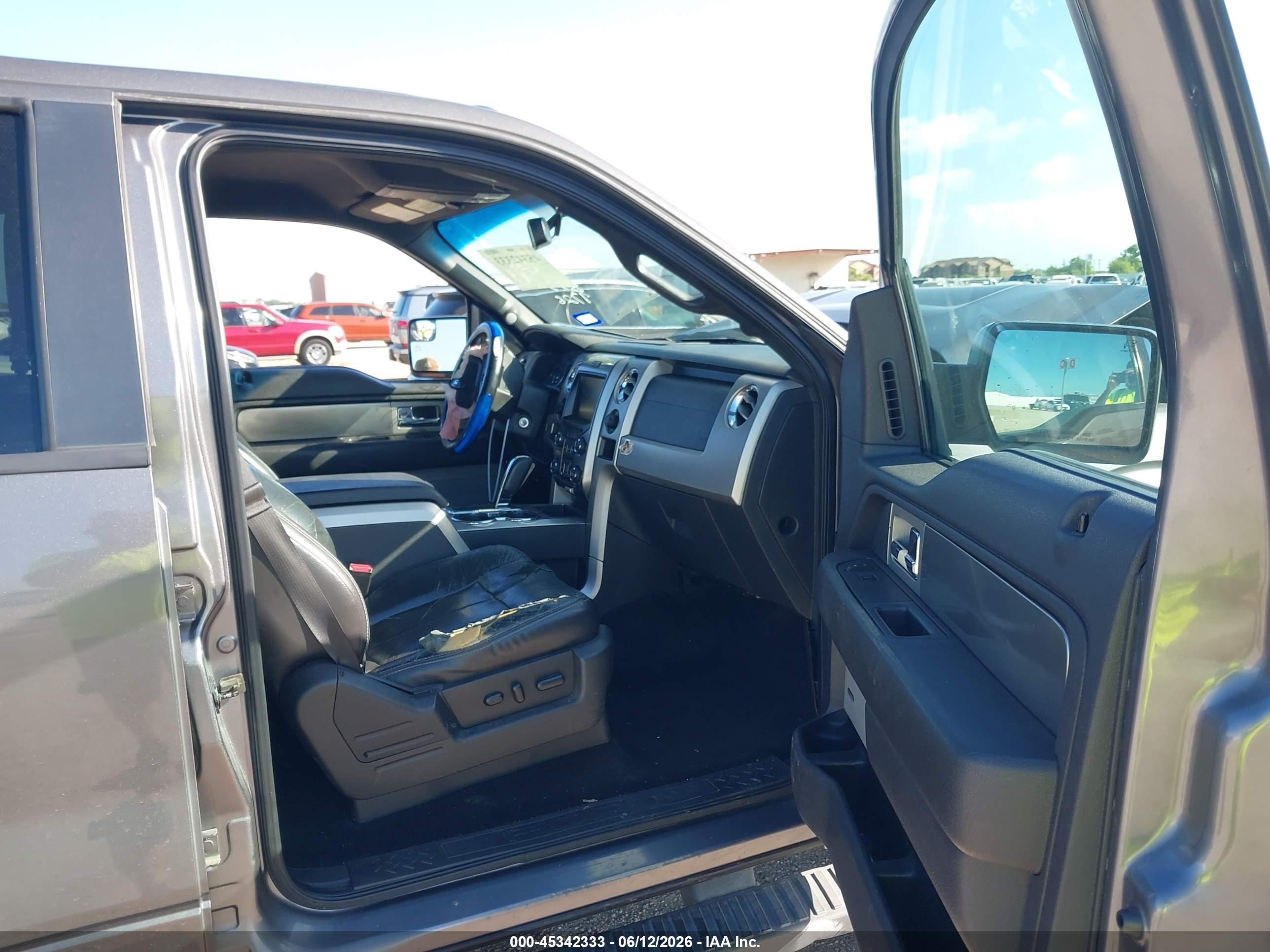 2013 Ford F-150 Fx4 Gray vin: 1FTFW1EF9DKE50333