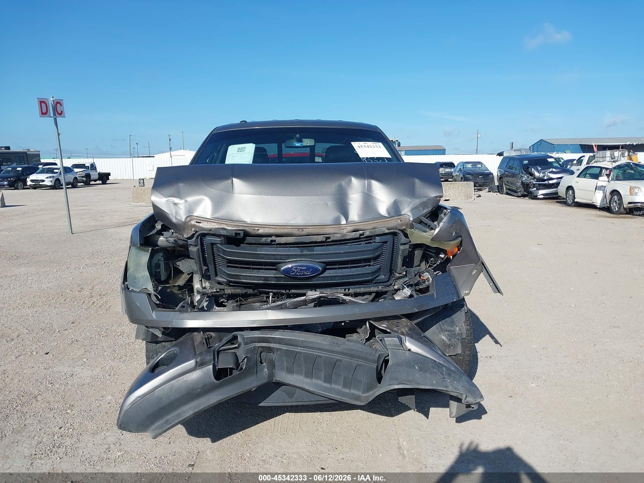 2013 Ford F-150 Fx4 Gray vin: 1FTFW1EF9DKE50333