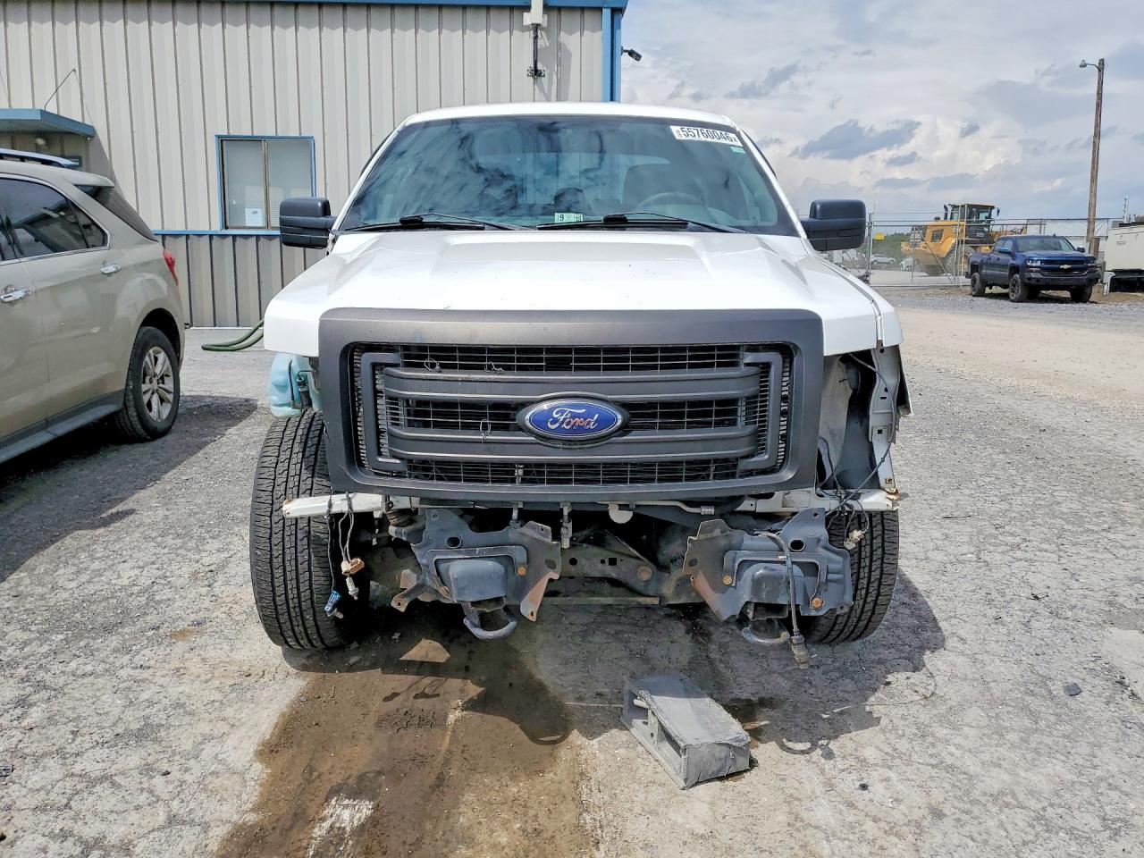 2013 Ford F150 Supercrew White vin: 1FTFW1EF9DKE57461