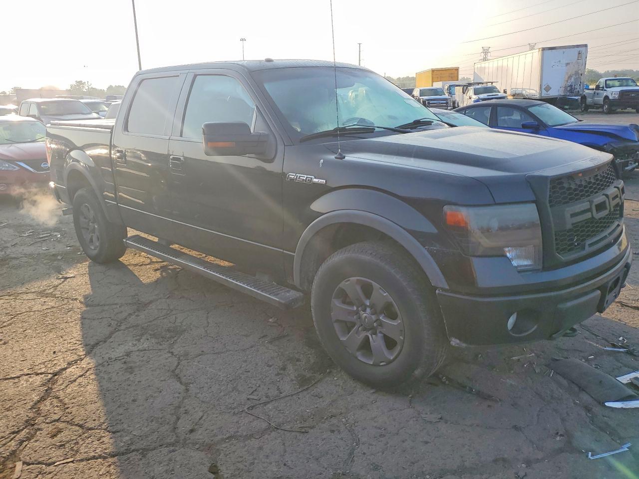 2013 Ford F150 Supercrew Black vin: 1FTFW1EF9DKE61316