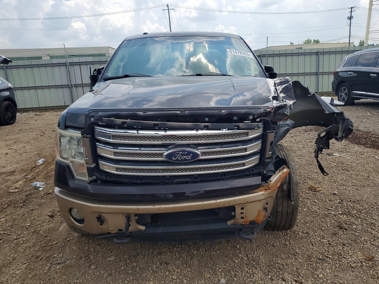 2013 Ford F150 Supercrew Brown vin: 1FTFW1EF9DKE88600