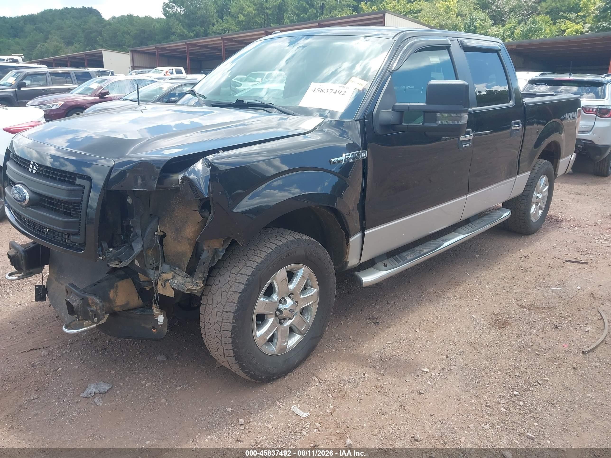2013 Ford F-150 Xlt Черный vin: 1FTFW1EF9DKF02348