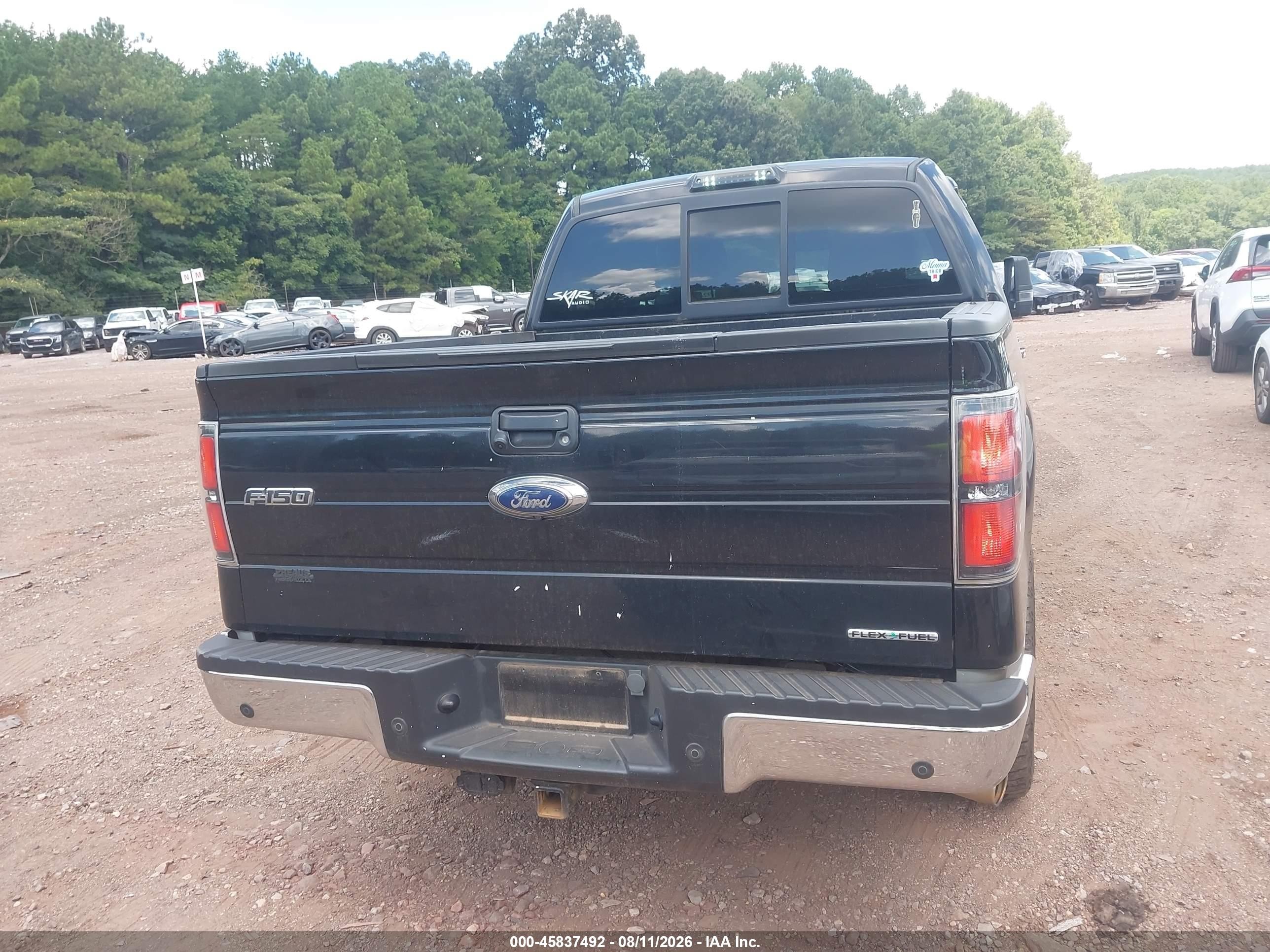2013 Ford F-150 Xlt Черный vin: 1FTFW1EF9DKF02348