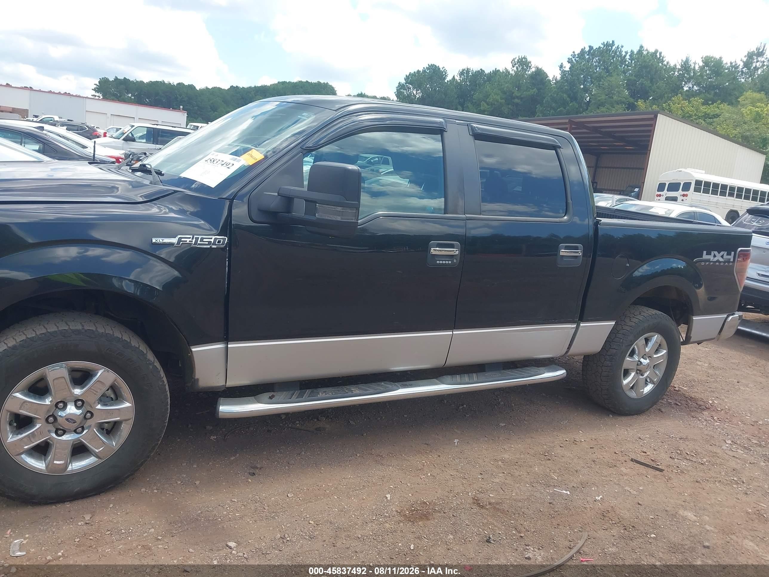 2013 Ford F-150 Xlt Черный vin: 1FTFW1EF9DKF02348