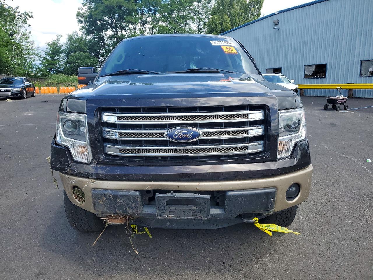 2013 Ford F150 Supercrew Two Tone vin: 1FTFW1EF9DKF07243