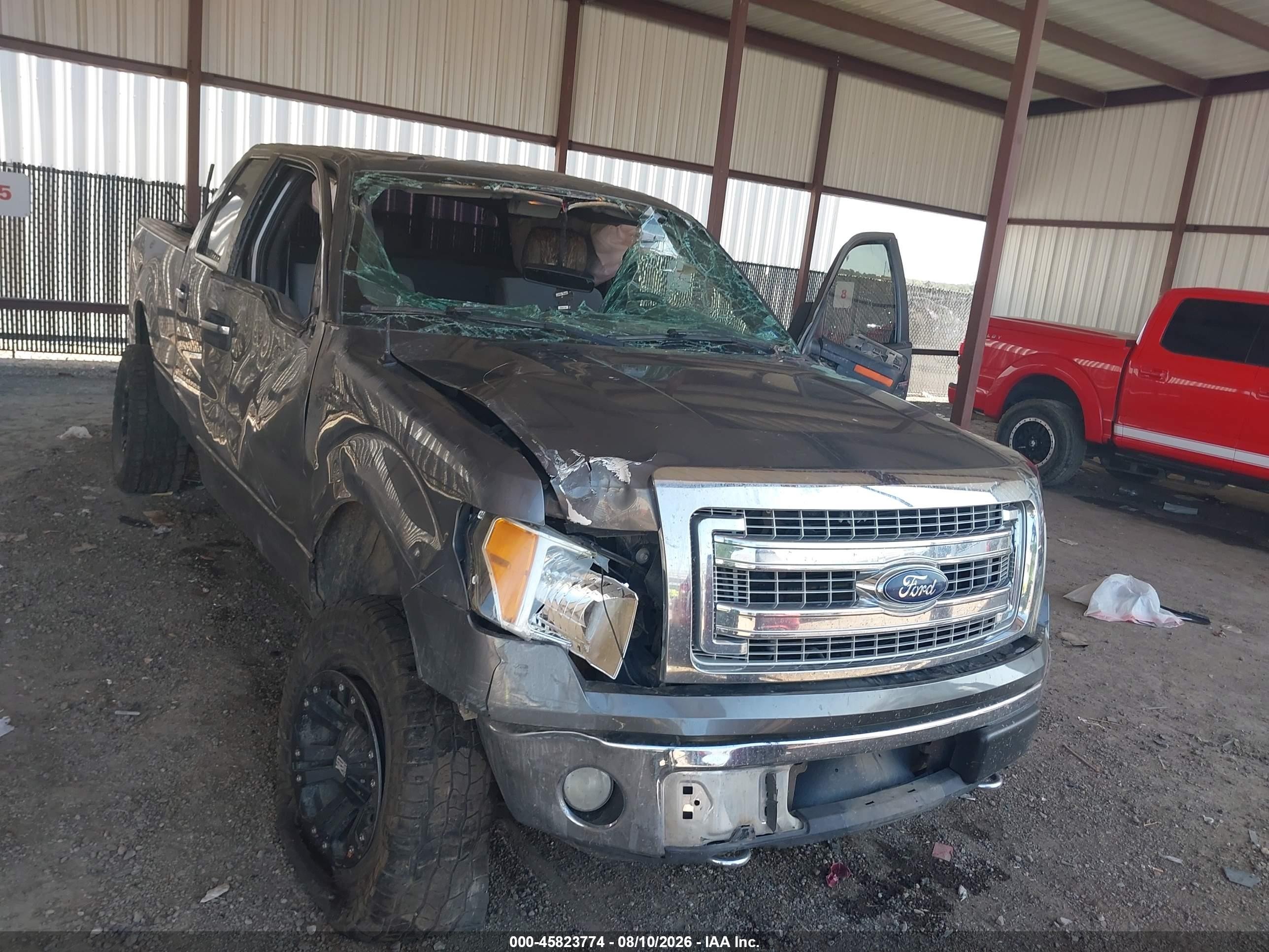2013 Ford F-150 Xlt Gray vin: 1FTFW1EF9DKG07147