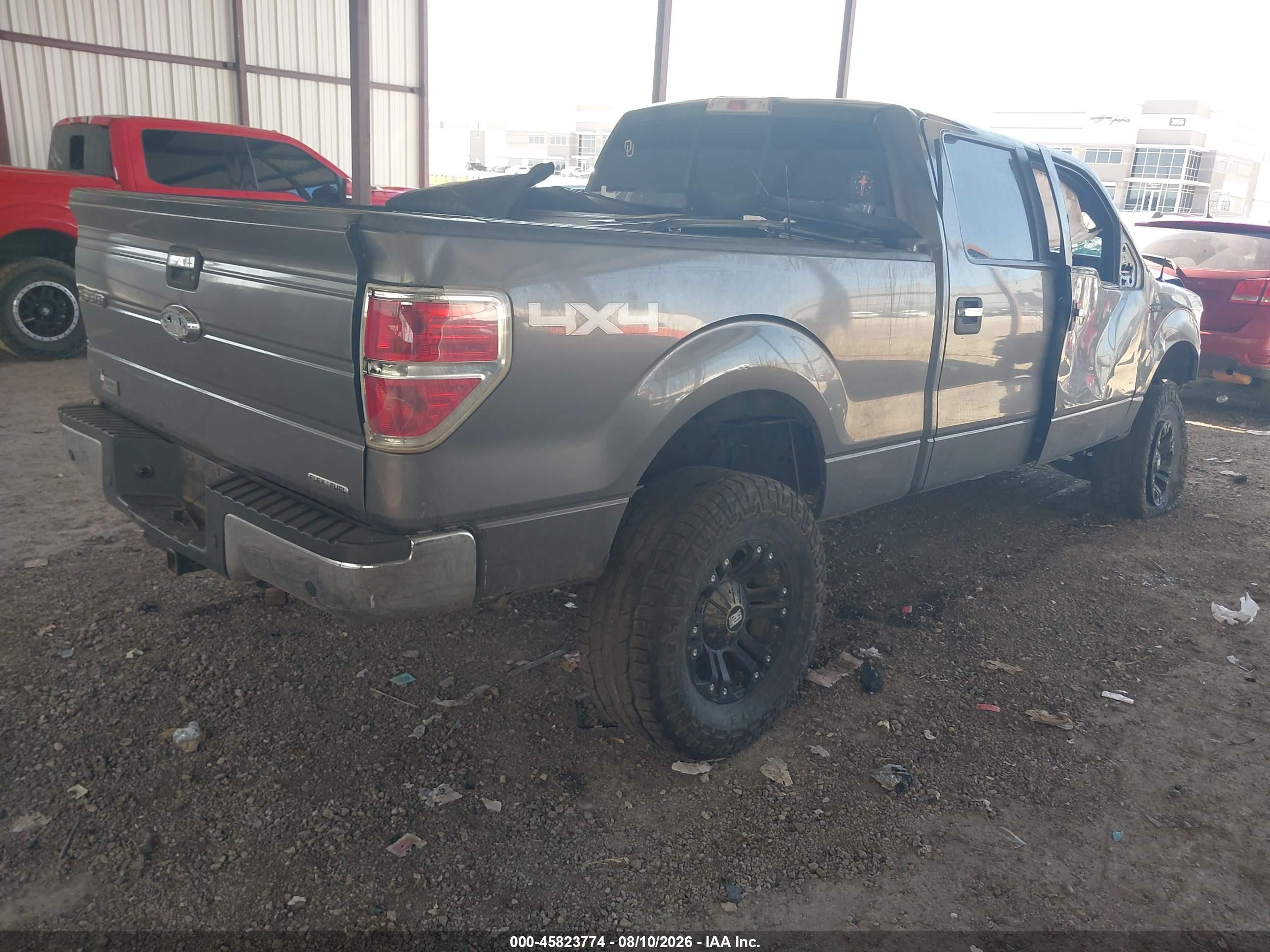 2013 Ford F-150 Xlt Gray vin: 1FTFW1EF9DKG07147