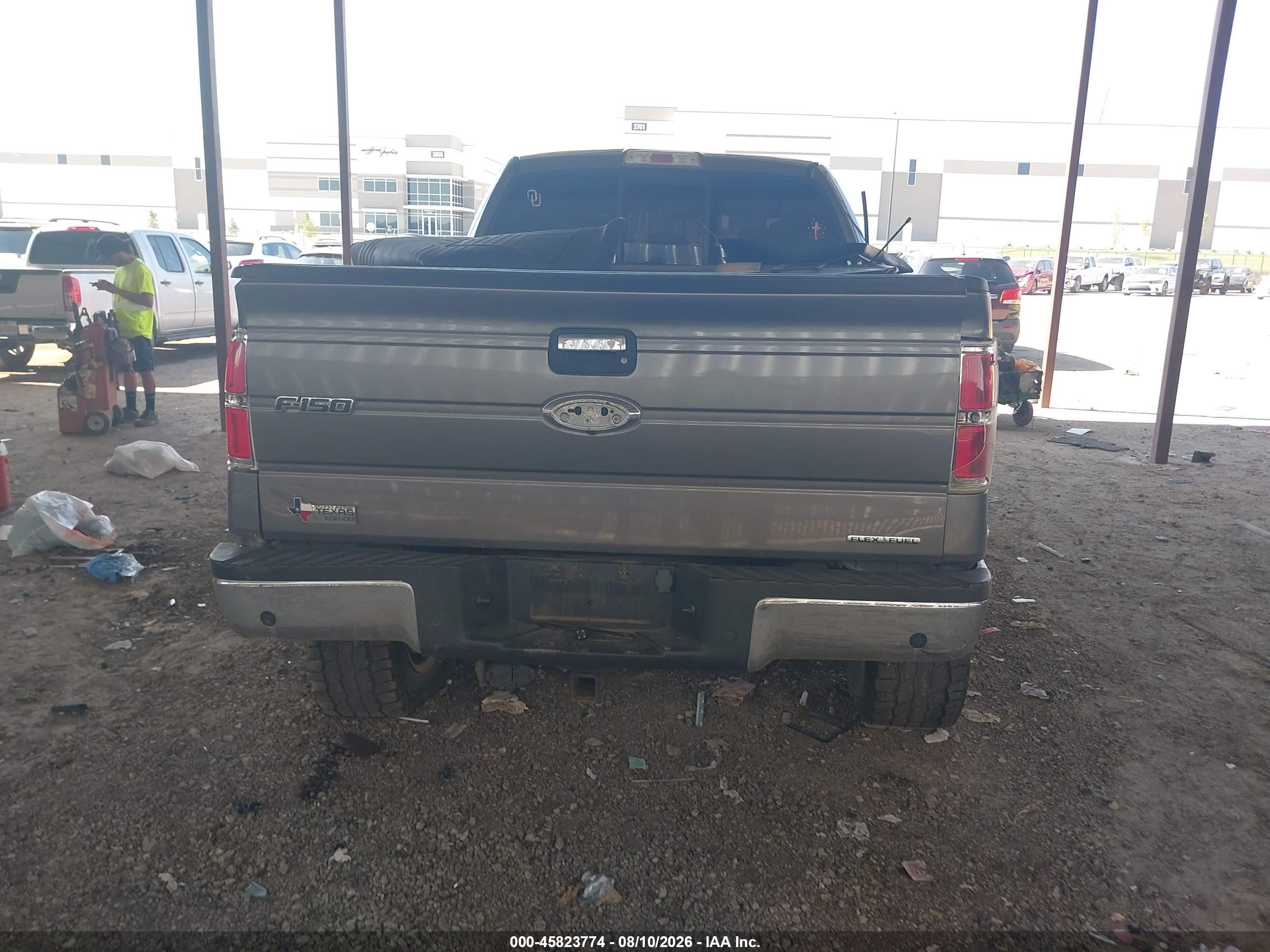 2013 Ford F-150 Xlt Gray vin: 1FTFW1EF9DKG07147