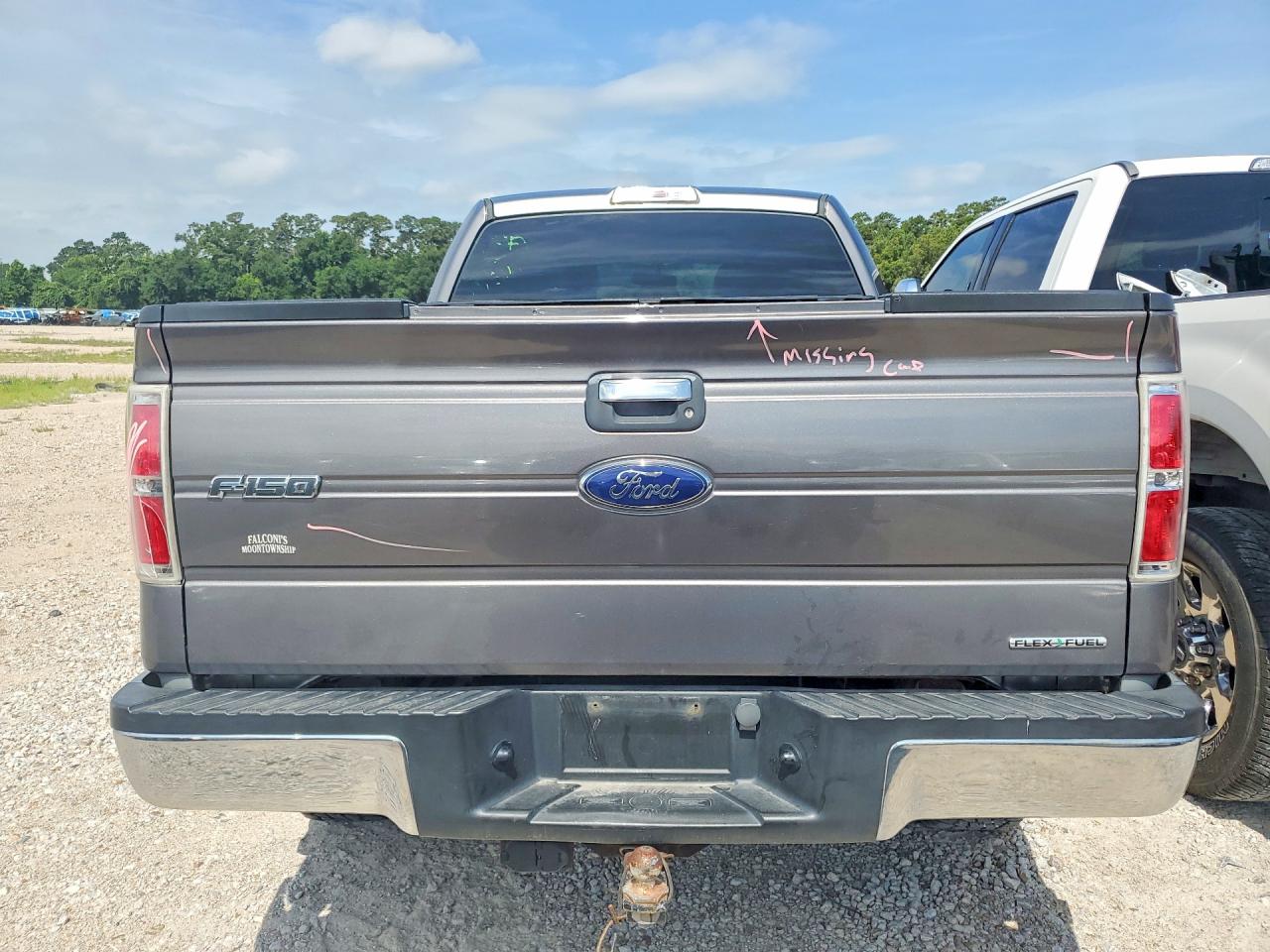 2014 Ford F150 Supercrew Gray vin: 1FTFW1EF9EFA42599