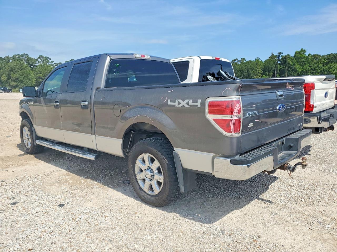 2014 Ford F150 Supercrew Gray vin: 1FTFW1EF9EFA42599