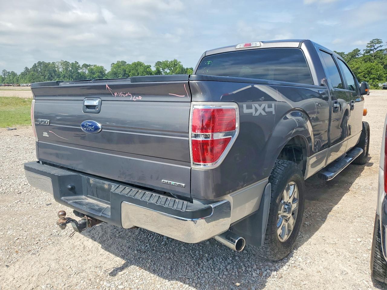 2014 Ford F150 Supercrew Gray vin: 1FTFW1EF9EFA42599