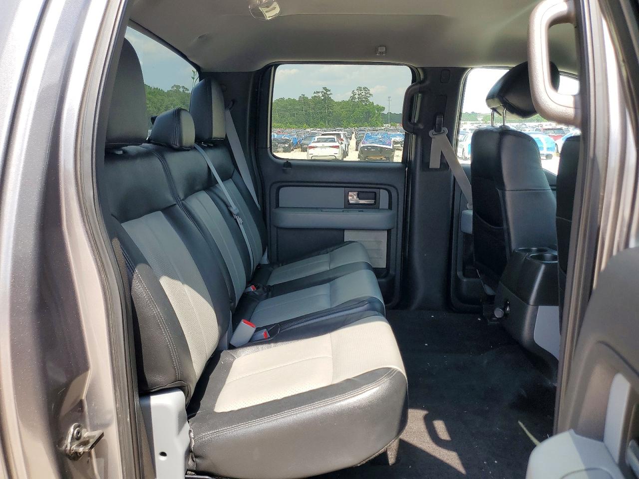2014 Ford F150 Supercrew Gray vin: 1FTFW1EF9EFA42599