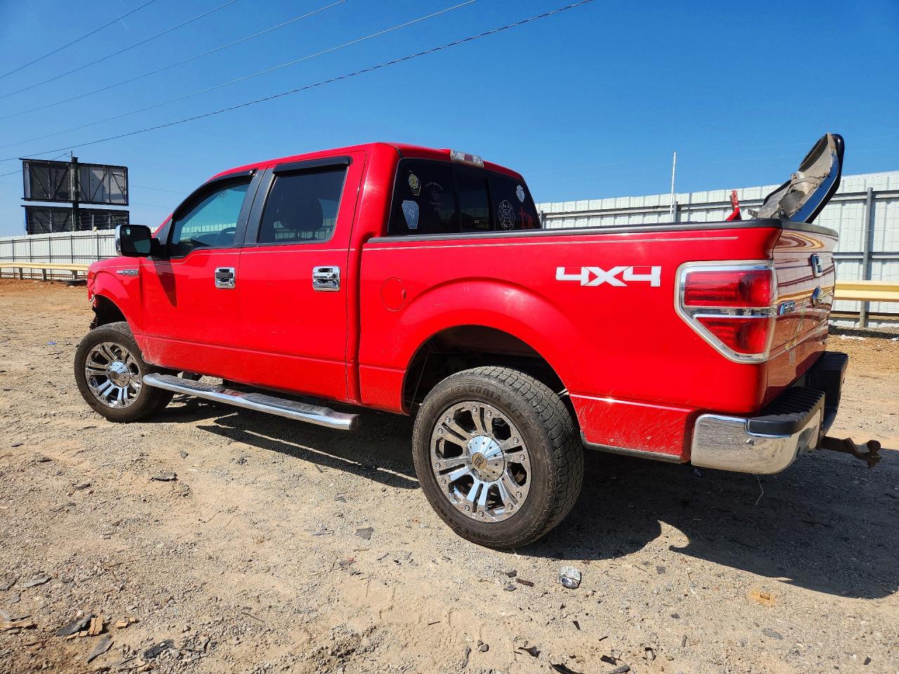 2014 Ford F150 Supercrew Red vin: 1FTFW1EF9EFA71410