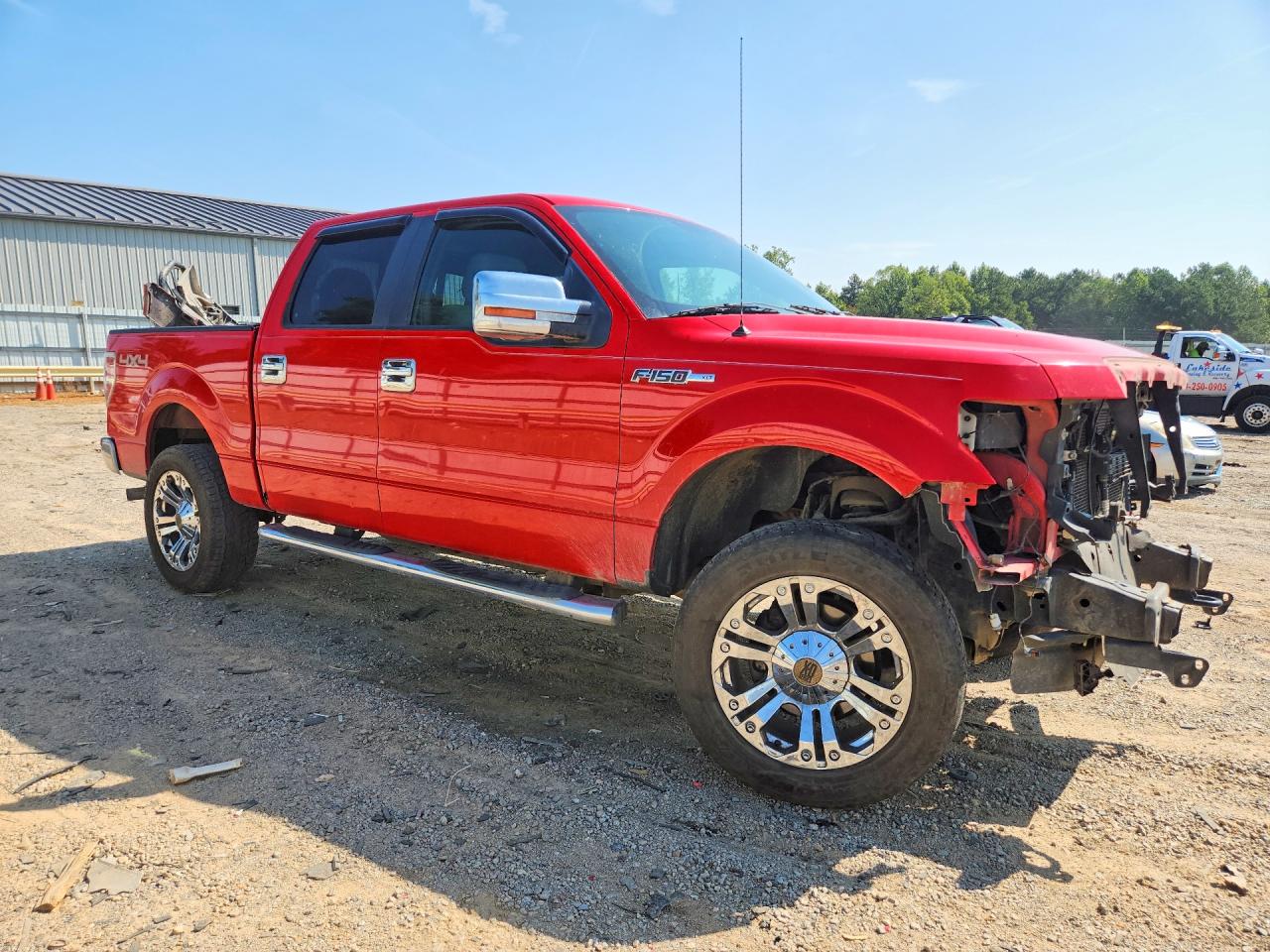 2014 Ford F150 Supercrew Red vin: 1FTFW1EF9EFA71410