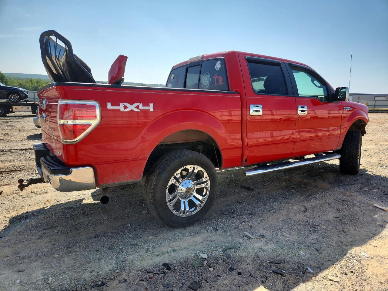 2014 Ford F150 Supercrew Red vin: 1FTFW1EF9EFA71410