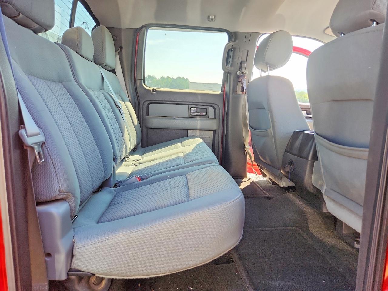 2014 Ford F150 Supercrew Red vin: 1FTFW1EF9EFA71410