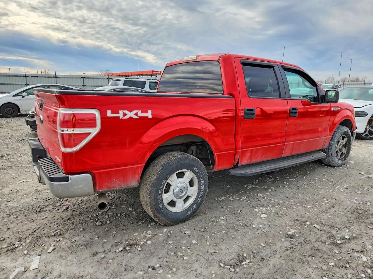 2014 Ford F150 Supercrew Красный vin: 1FTFW1EF9EFB02333