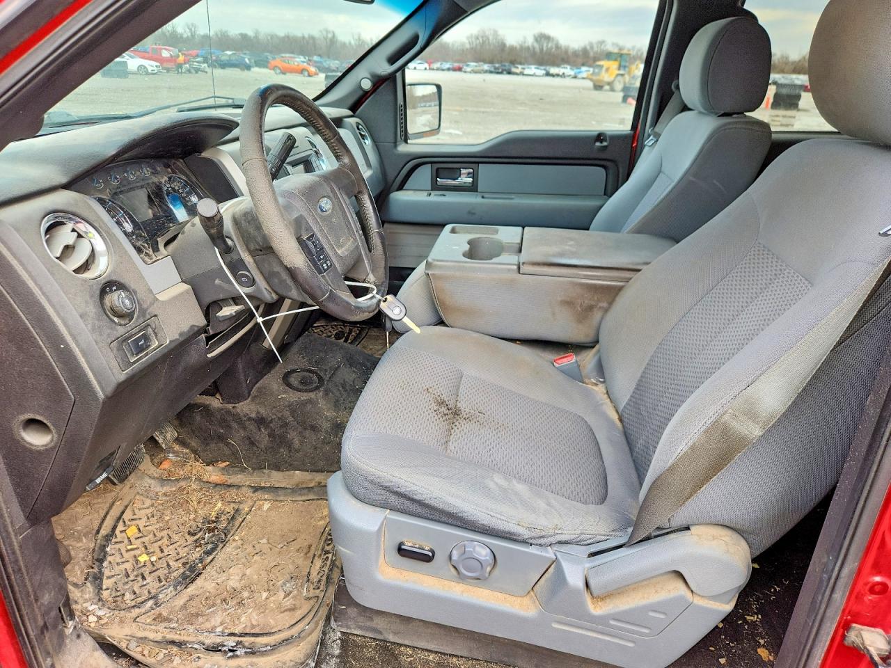 2014 Ford F150 Supercrew Красный vin: 1FTFW1EF9EFB02333
