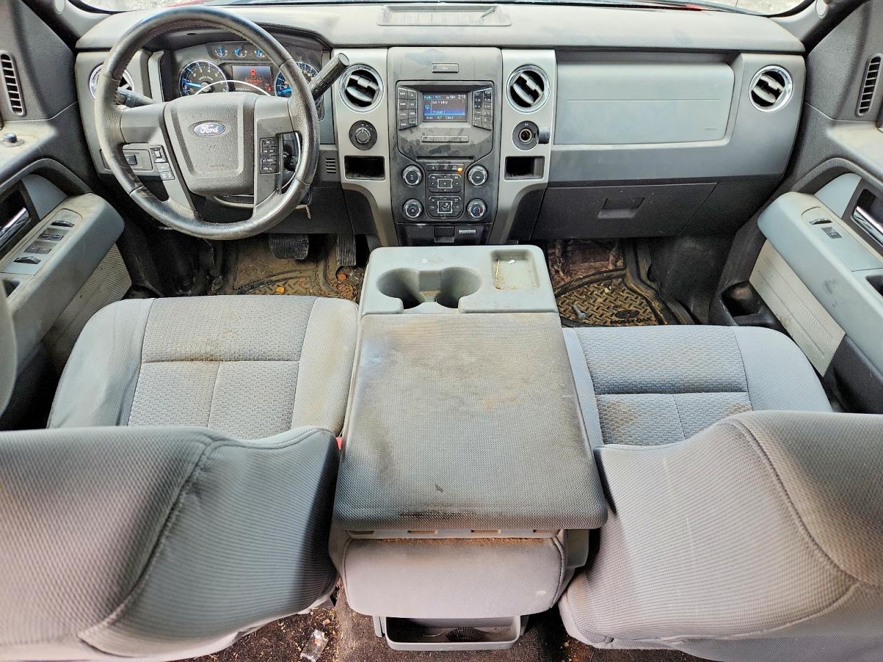 2014 Ford F150 Supercrew Красный vin: 1FTFW1EF9EFB02333