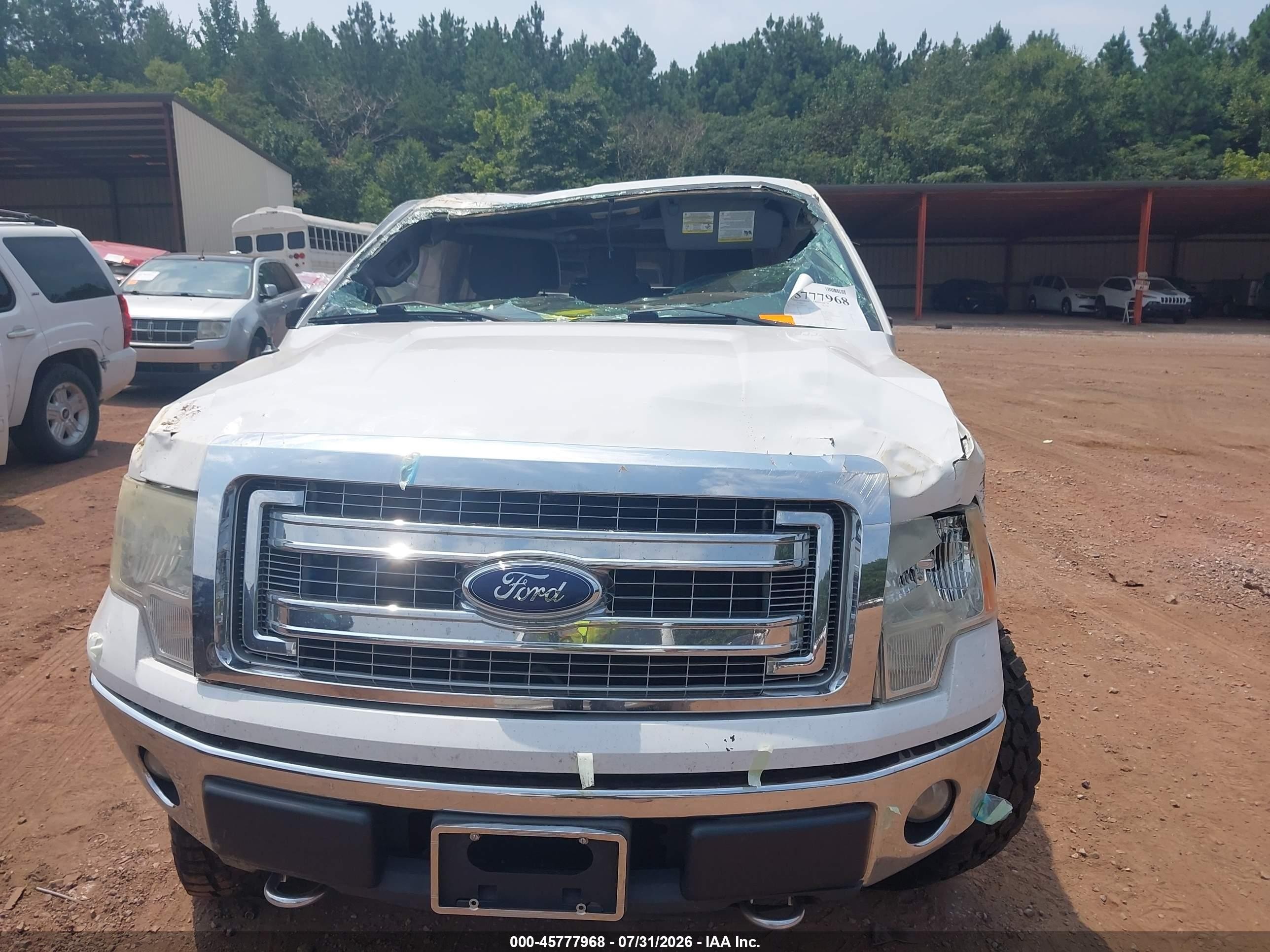 2014 Ford F-150 Xlt White vin: 1FTFW1EF9EFB02400