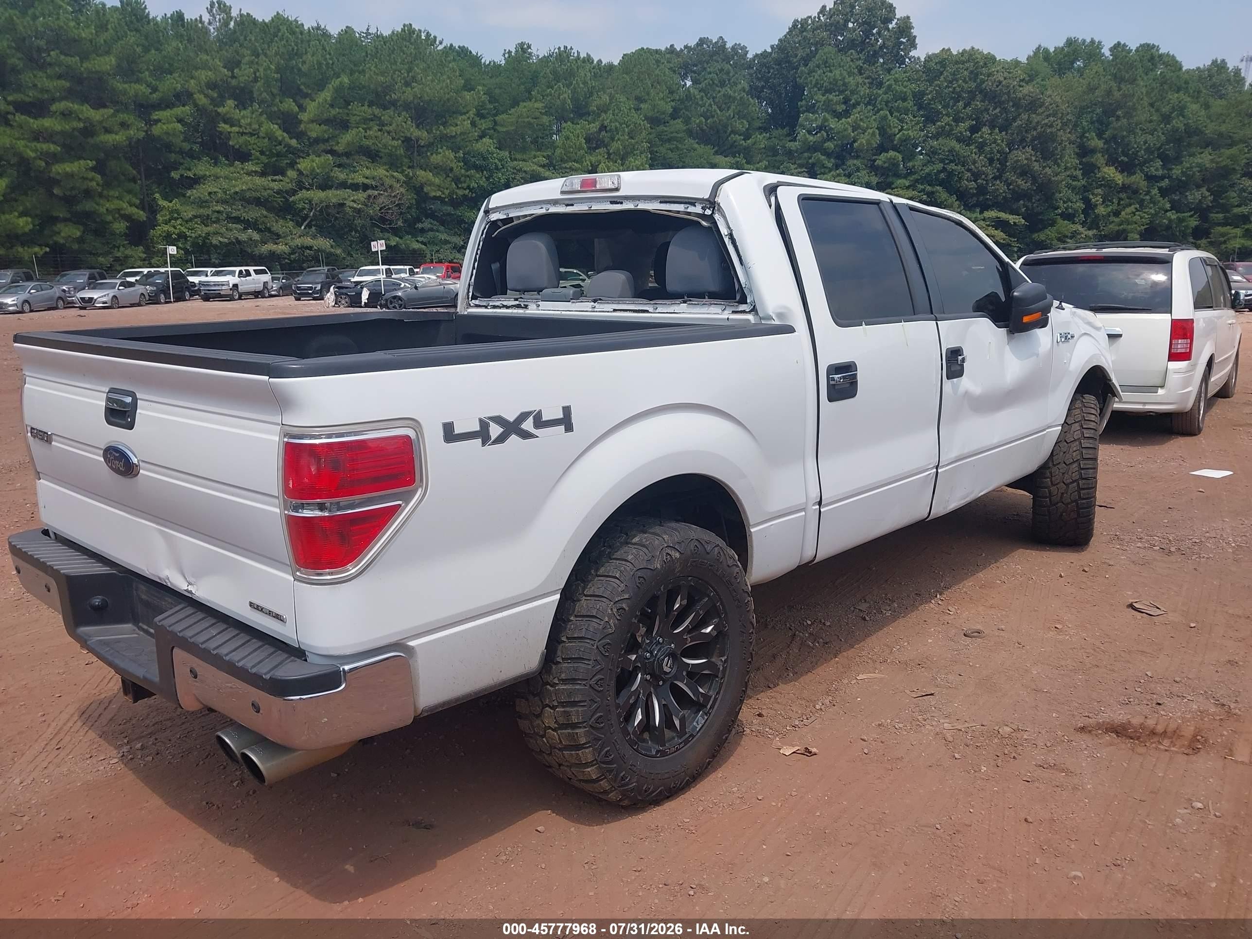 2014 Ford F-150 Xlt White vin: 1FTFW1EF9EFB02400