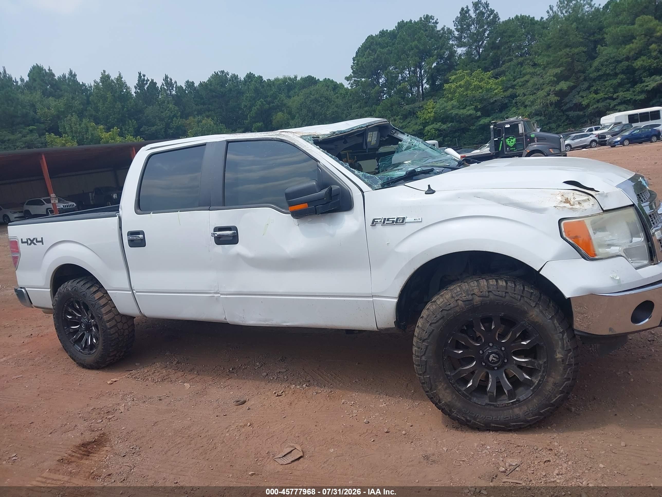 2014 Ford F-150 Xlt White vin: 1FTFW1EF9EFB02400