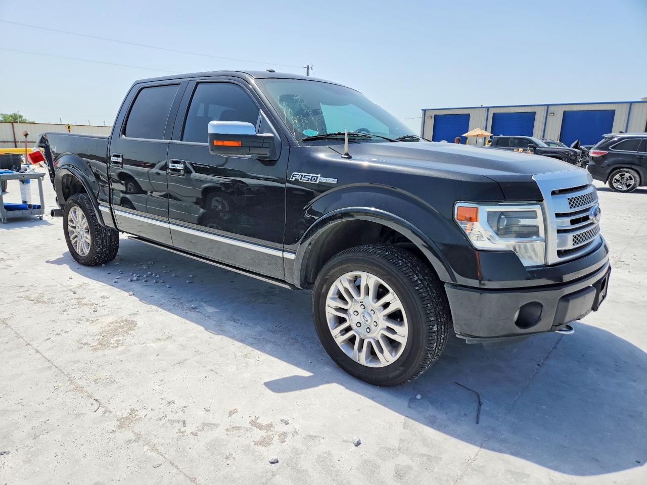 2014 Ford F150 Supercrew Black vin: 1FTFW1EF9EFB06981