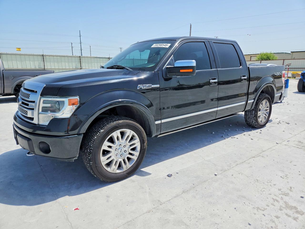 2014 Ford F150 Supercrew Black vin: 1FTFW1EF9EFB06981